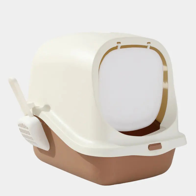 Premium Cat Litter Box – Stylish, Spacious & Smartly Designed