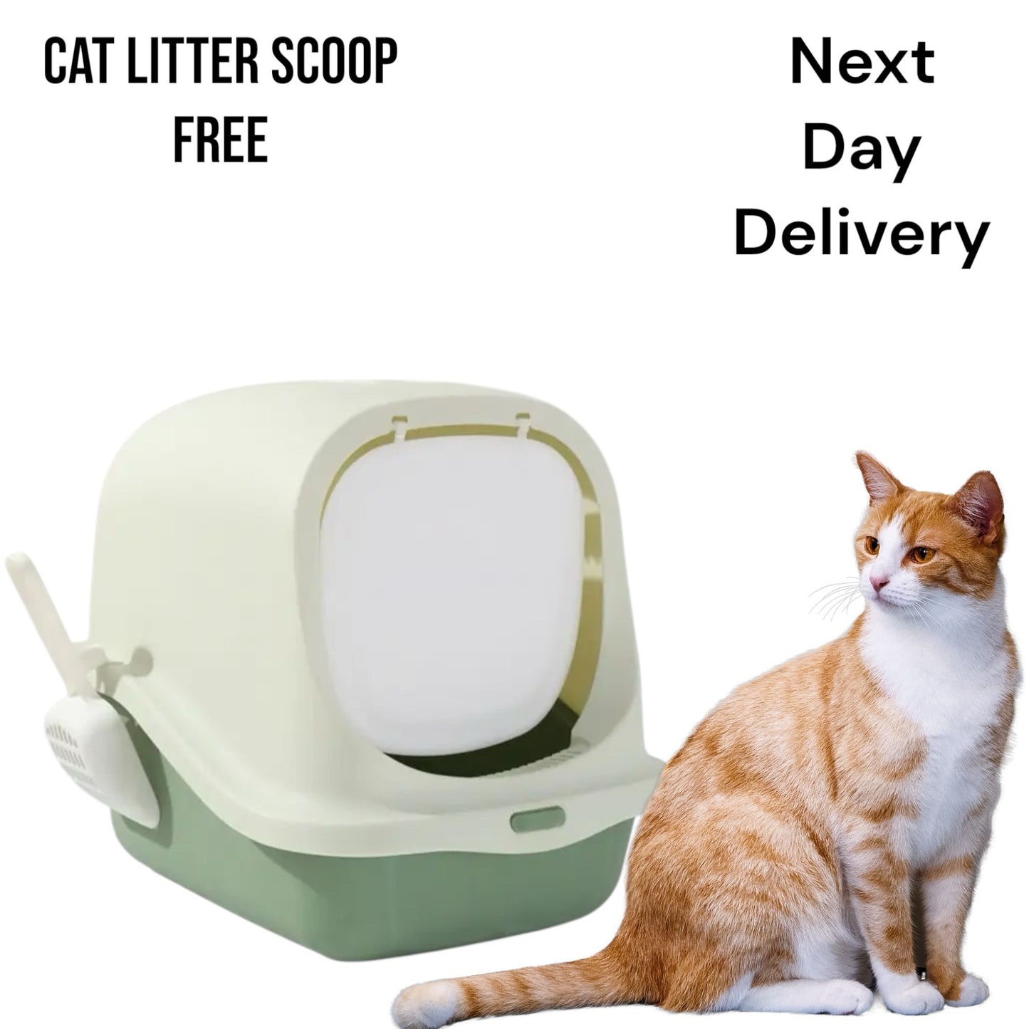 DOMO Premium Cat Litter Box UK – Stylish, Spacious & Smartly Designed