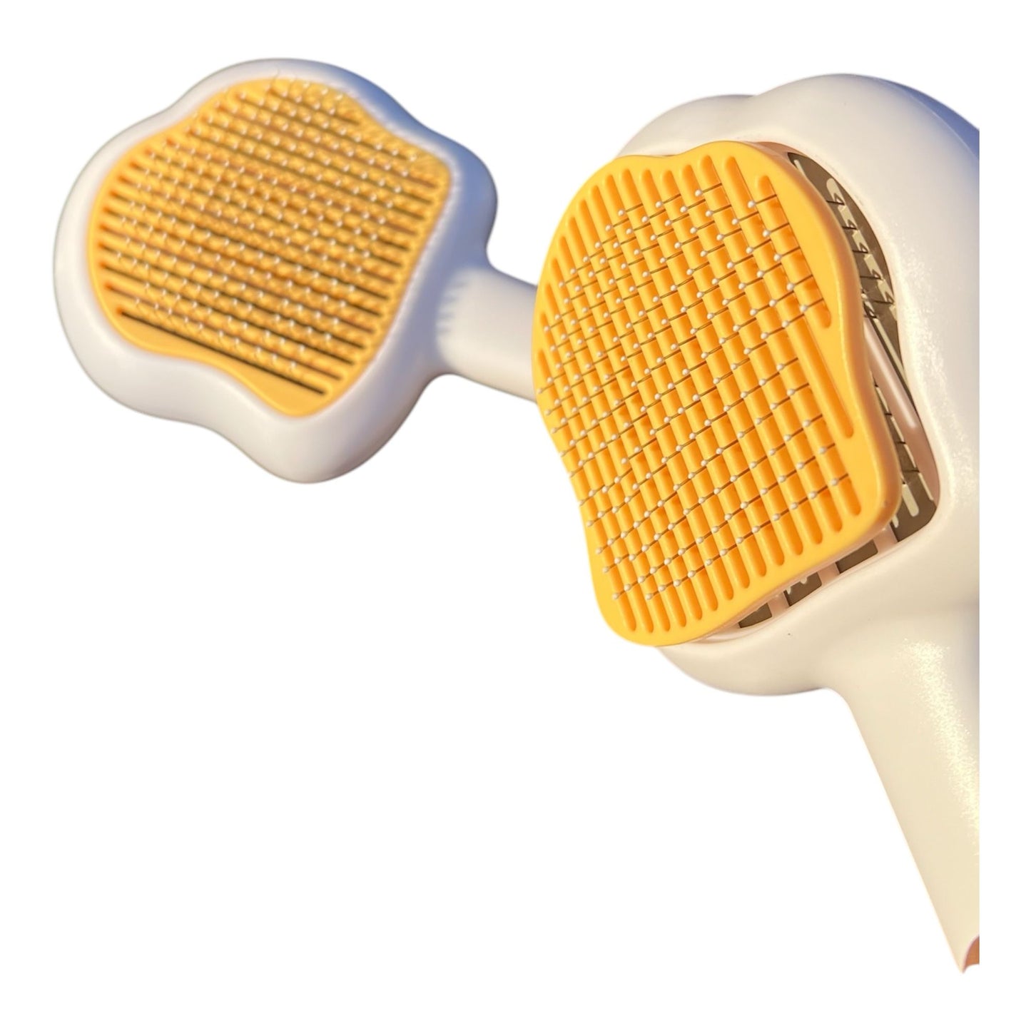 Cat Deshedding Tool – Pet Grooming Brush for Shedding, Loose Fur & Hair Removal for Cats and Dogs