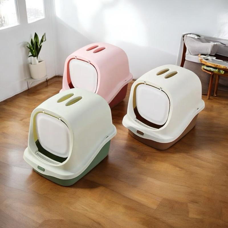 Premium Cat Litter Box – Stylish, Spacious & Smartly Designed