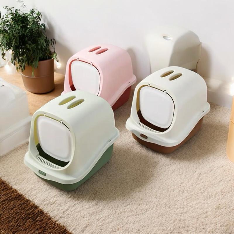 Premium Cat Litter Box – Stylish, Spacious & Smartly Designed