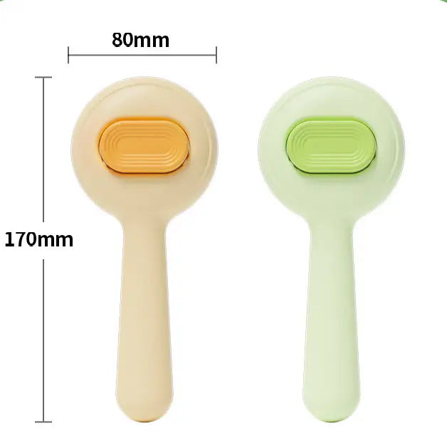 Self-Cleaning Grooming Brush for Cats & Dogs – UK Deshedding Tool for Undercoat & Loose Fur