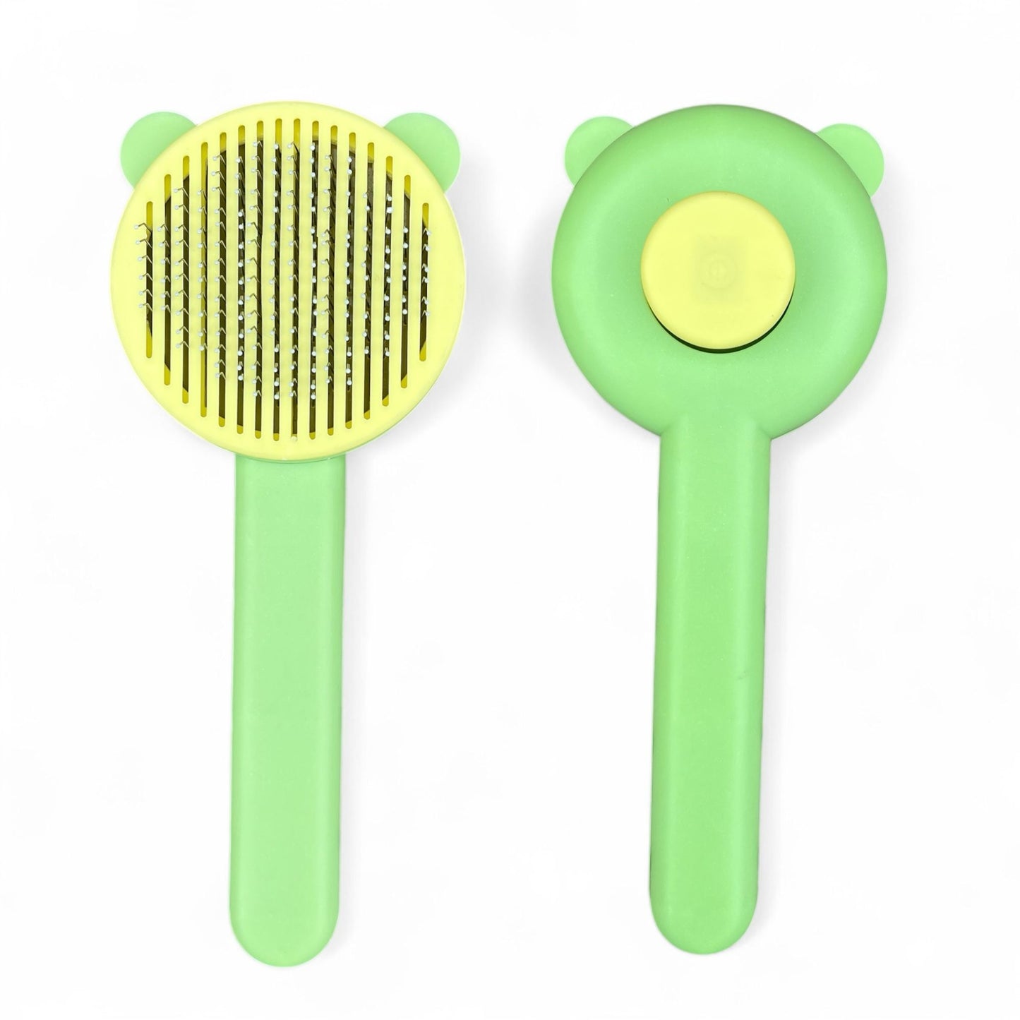 Self-Cleaning Cat Grooming Brush – Cute UK Deshedding Tool for Cats & Small Pets