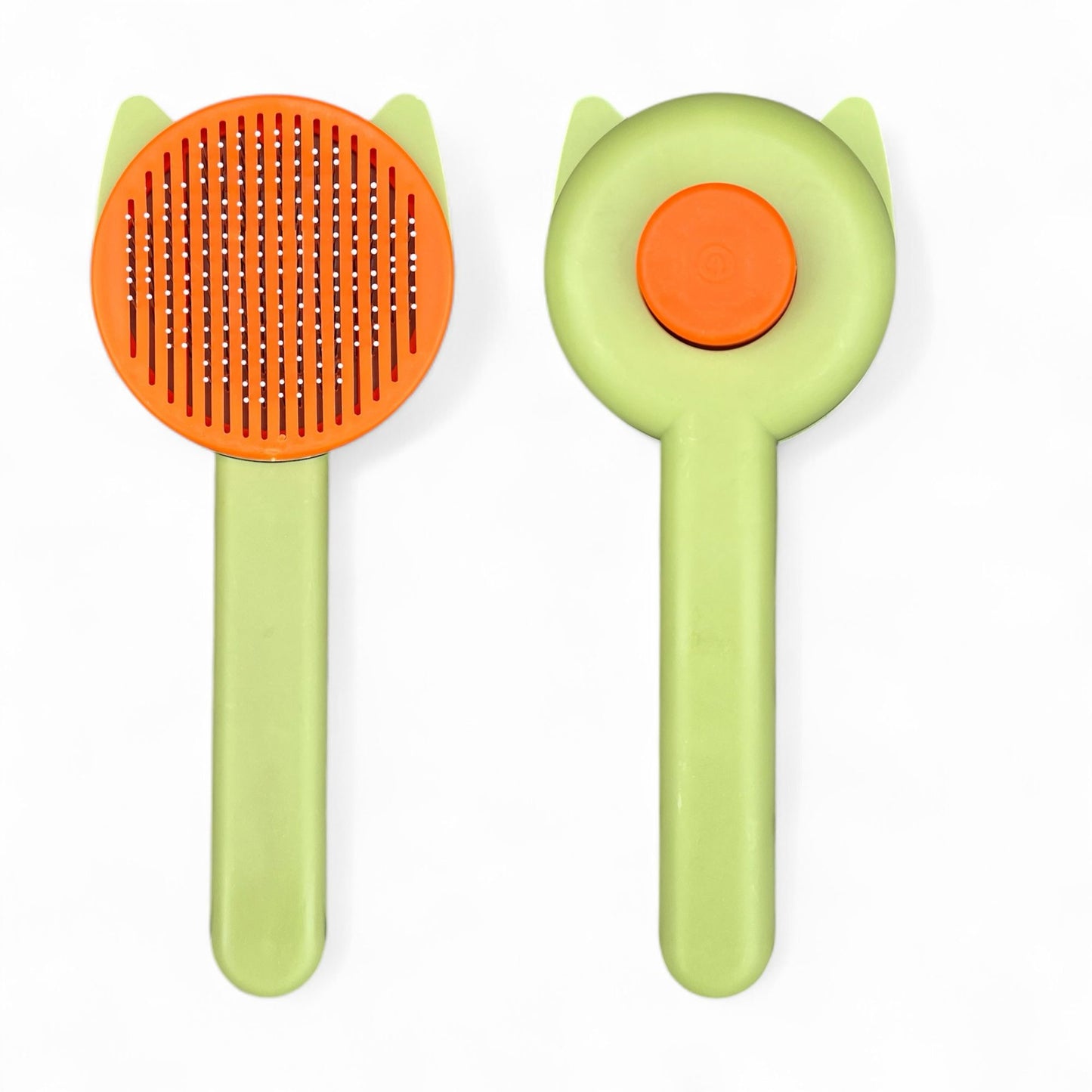 Self-Cleaning Cat Grooming Brush – Cute UK Deshedding Tool for Cats & Small Pets