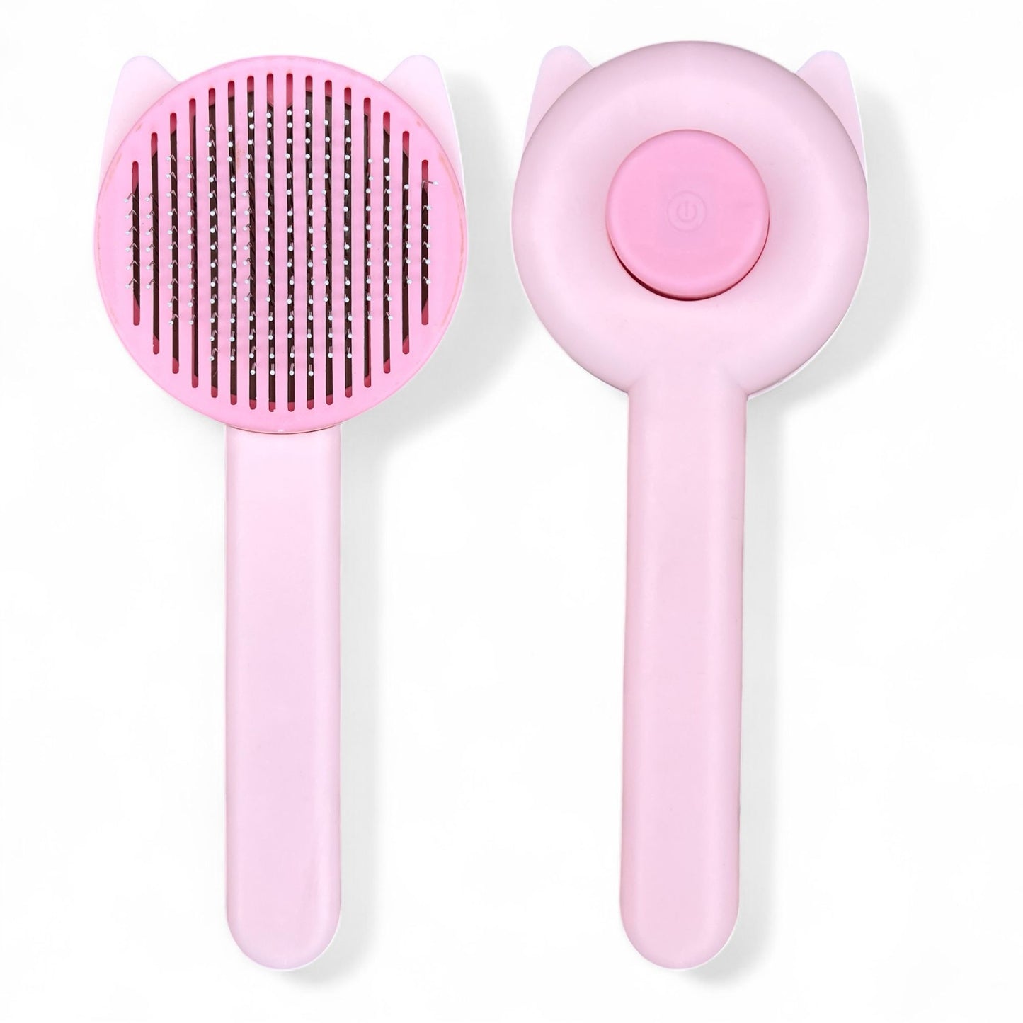 Self-Cleaning Cat Grooming Brush – Cute UK Deshedding Tool for Cats & Small Pets