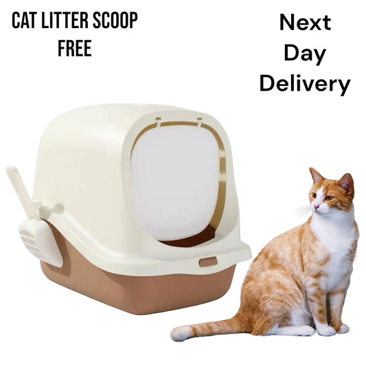 Premium Cat Litter Box – Stylish, Spacious & Smartly Designed