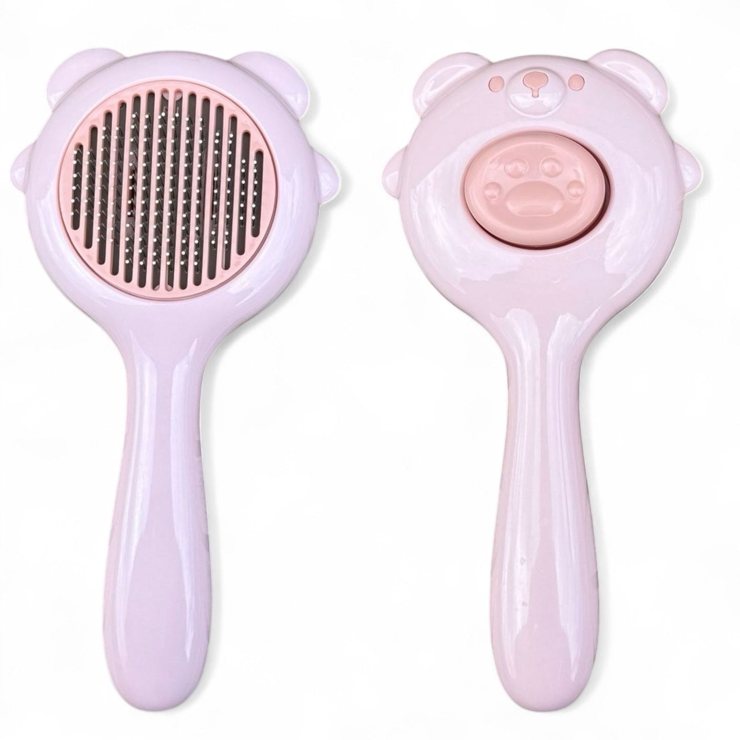 Self-Cleaning Pet Brush for Cats & Dogs – Slicker Deshedding Comb UK