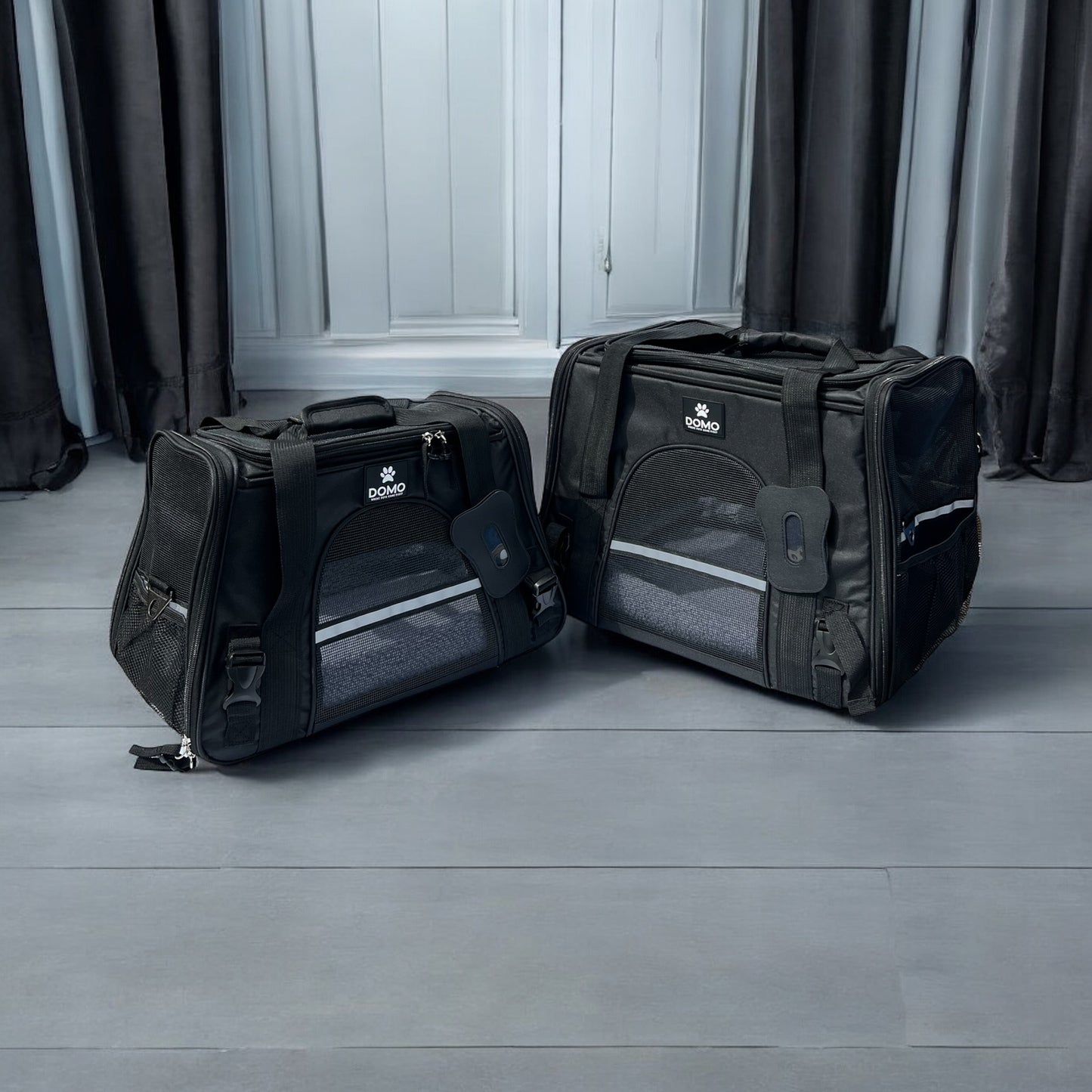 Domo Pet Carrier Bag UK – Airline Approved Pet Travel Bag (Medium & Large)