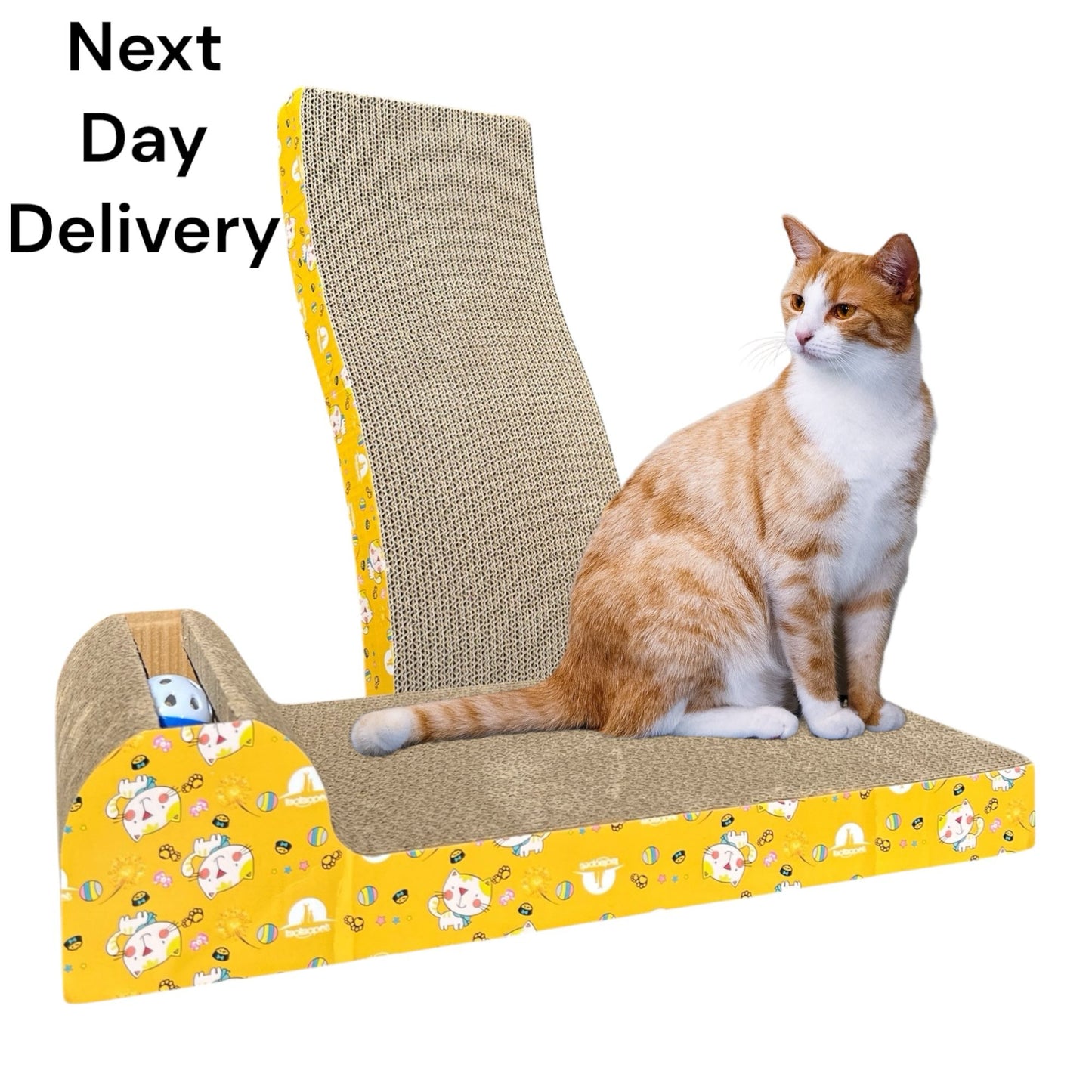 Cat Scratching Board UK – Curved & Flat Designs to Protect Your Sofa & Keep Cats Happy